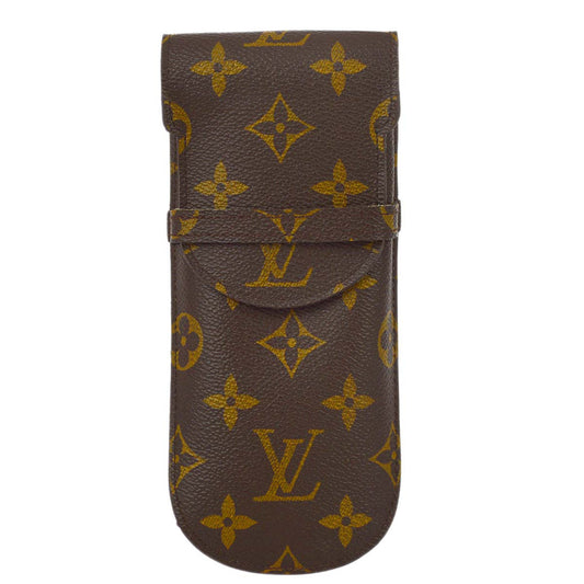 Louis Vuitton 2001 Monogram Etui lunette Glasses Case M62970 Small Good