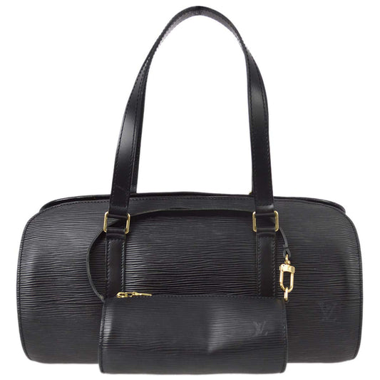 Louis Vuitton 1997 Black Epi Soufflot M52862