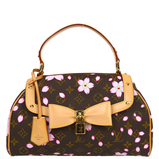 Louis Vuitton 2003 Monogram Cherry Blossom Sac Retro PM M92012