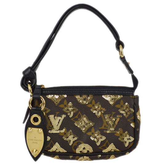 Louis Vuitton 2009 Eclipse Mini Pochette Accessoires Handbag M60125