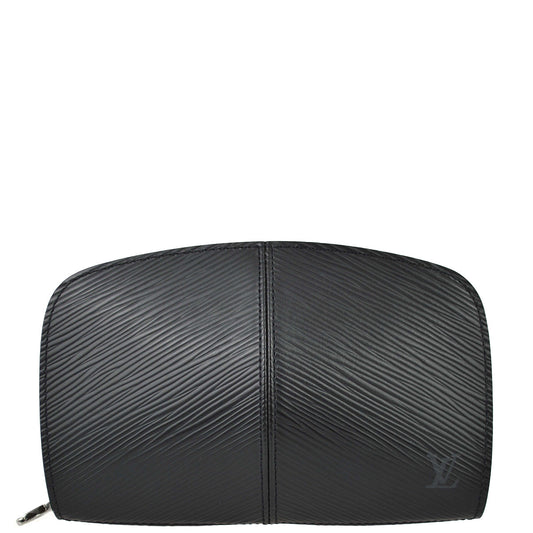Louis Vuitton 2001 Black Epi Portefeuille Z Wallet M63442