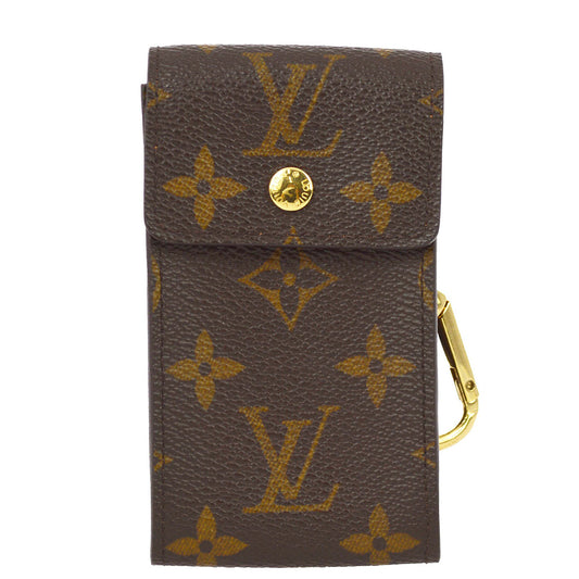 Louis Vuitton 2006 Monogram Porte Cles Badge Pouch Bag M60048 Small Good