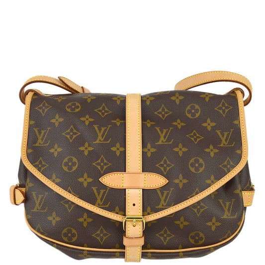 Louis Vuitton 2007 Monogram Saumur 30 M42256