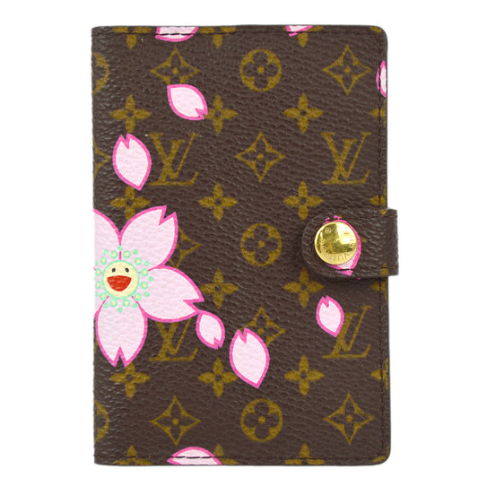 Louis Vuitton 2003 Mini Agenda Monogram Cherry Blossom M92021