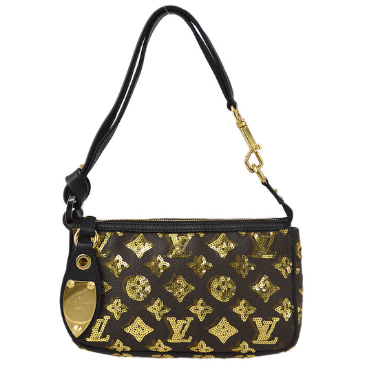 Louis Vuitton 2009 Monogram Eclipse Pochette Accessoires Handbag M40248