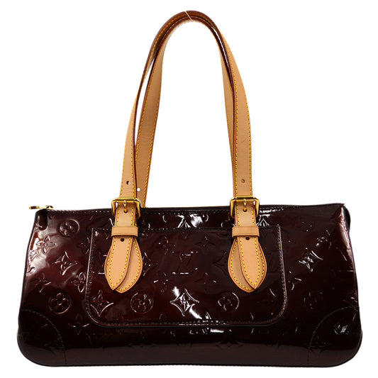 Louis Vuitton 2008 Purple Monogram Vernis Rosewood Avenue M93510