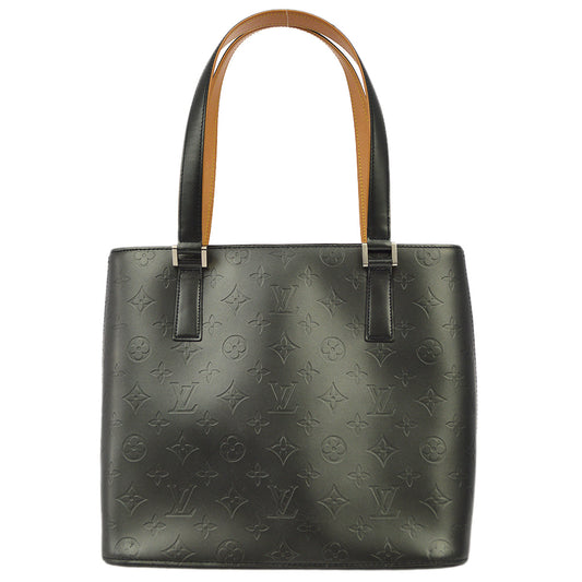 Louis Vuitton 2003 Black Monogram Mat Stockton M55112