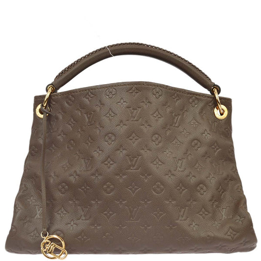Louis Vuitton 2012 Brown Monogram Empreinte Artsy MM M93447