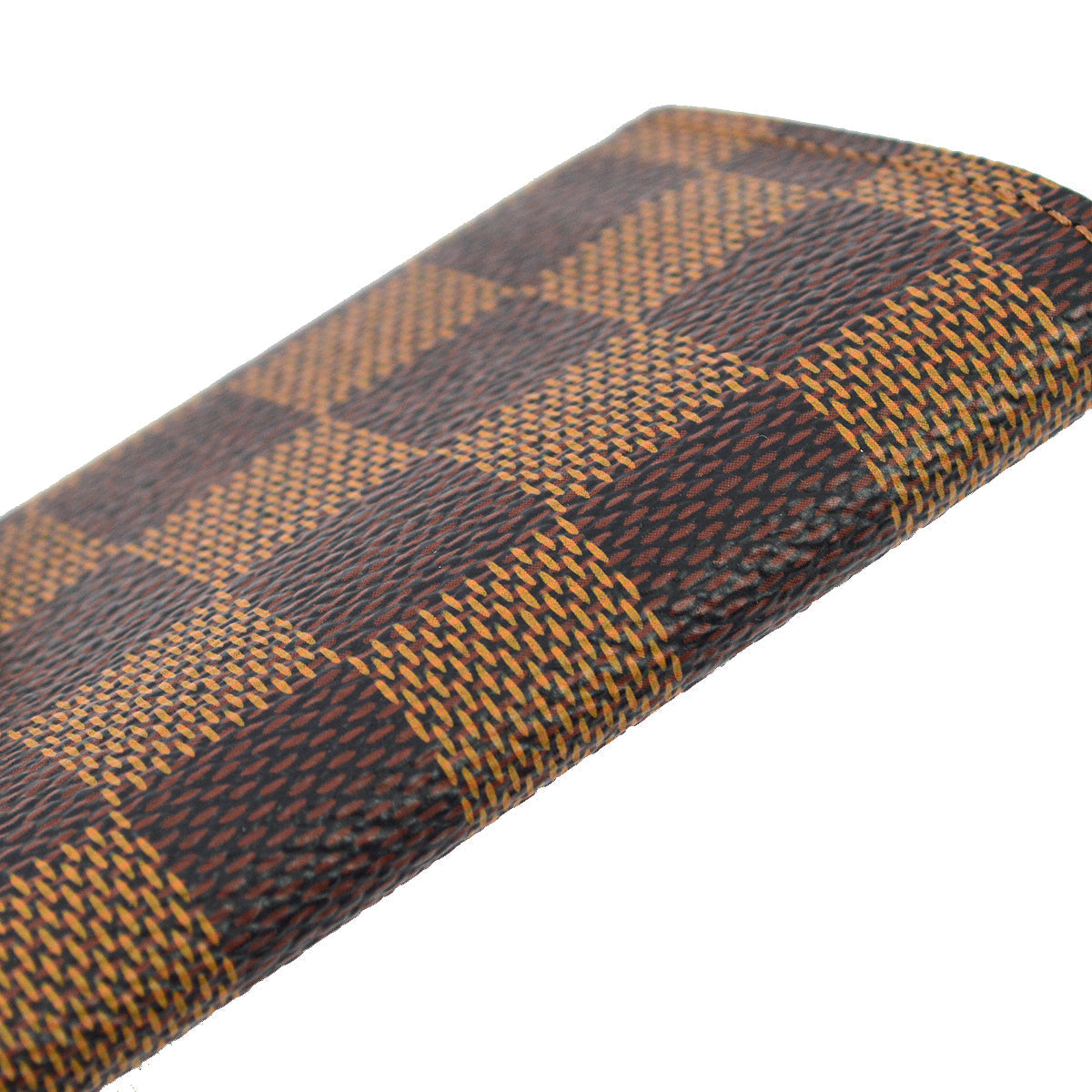 Louis Vuitton Damier Porte Monnaie Plat Coin Case Wallet N61930