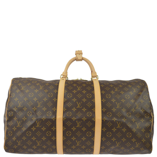 Louis Vuitton 2007 Monogram Keepall 60 Duffle Handbag M41422