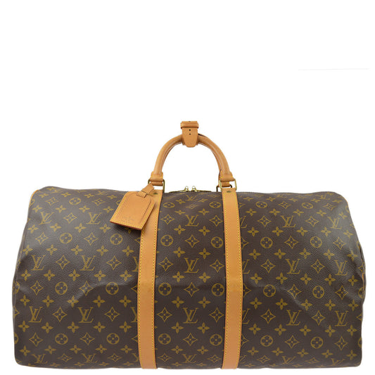 Louis Vuitton 1995 Monogram Keepall 55 Travel Duffle Handbag M41424