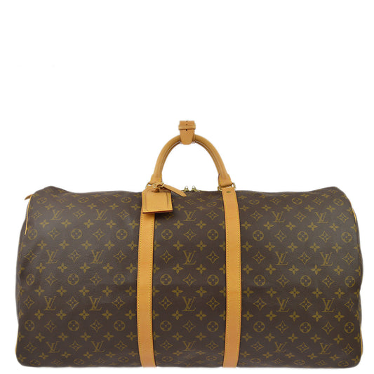 Louis Vuitton 1996 Monogram Keepall 60 Duffle Handbag M41422