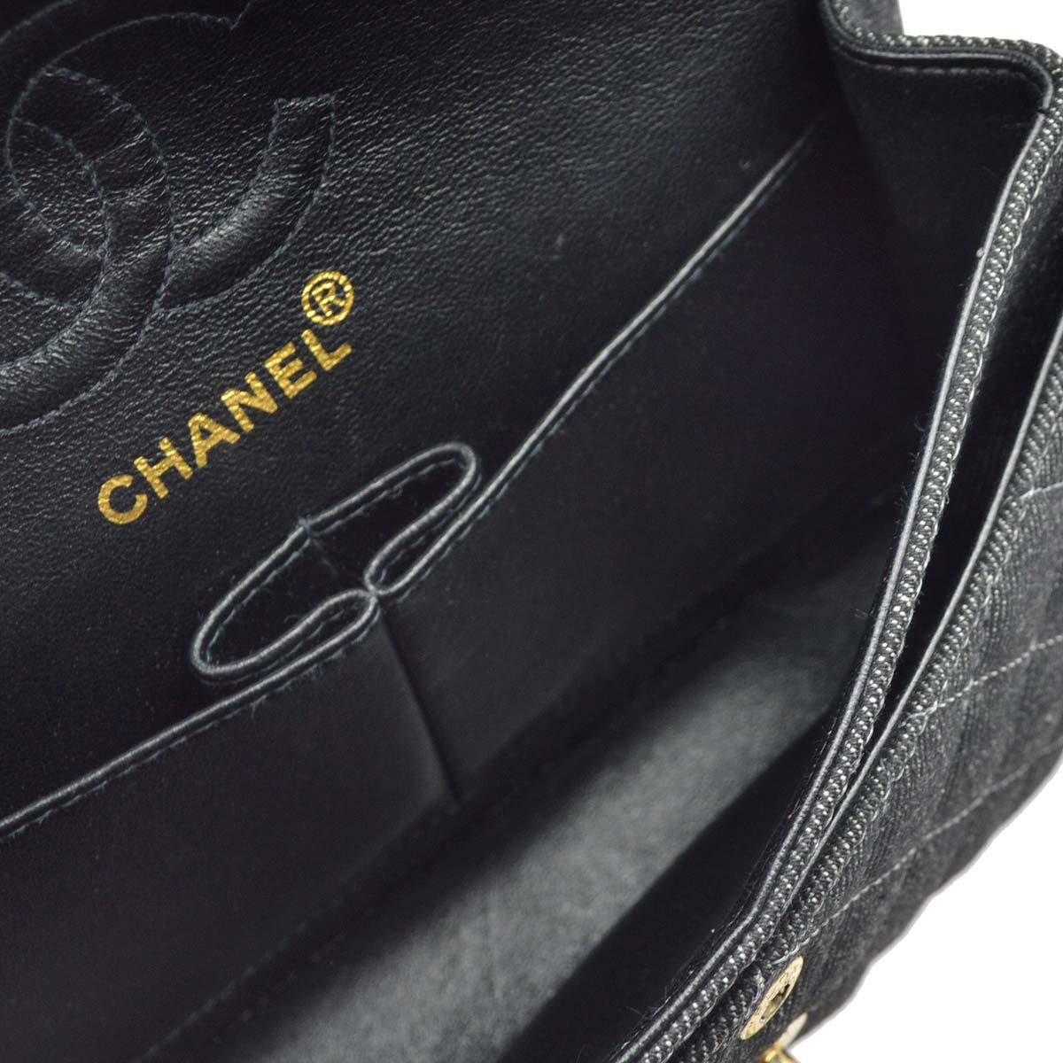 Chanel * 1997-1999 Black Small Classic Shoulder Bag - Rovelle Bags