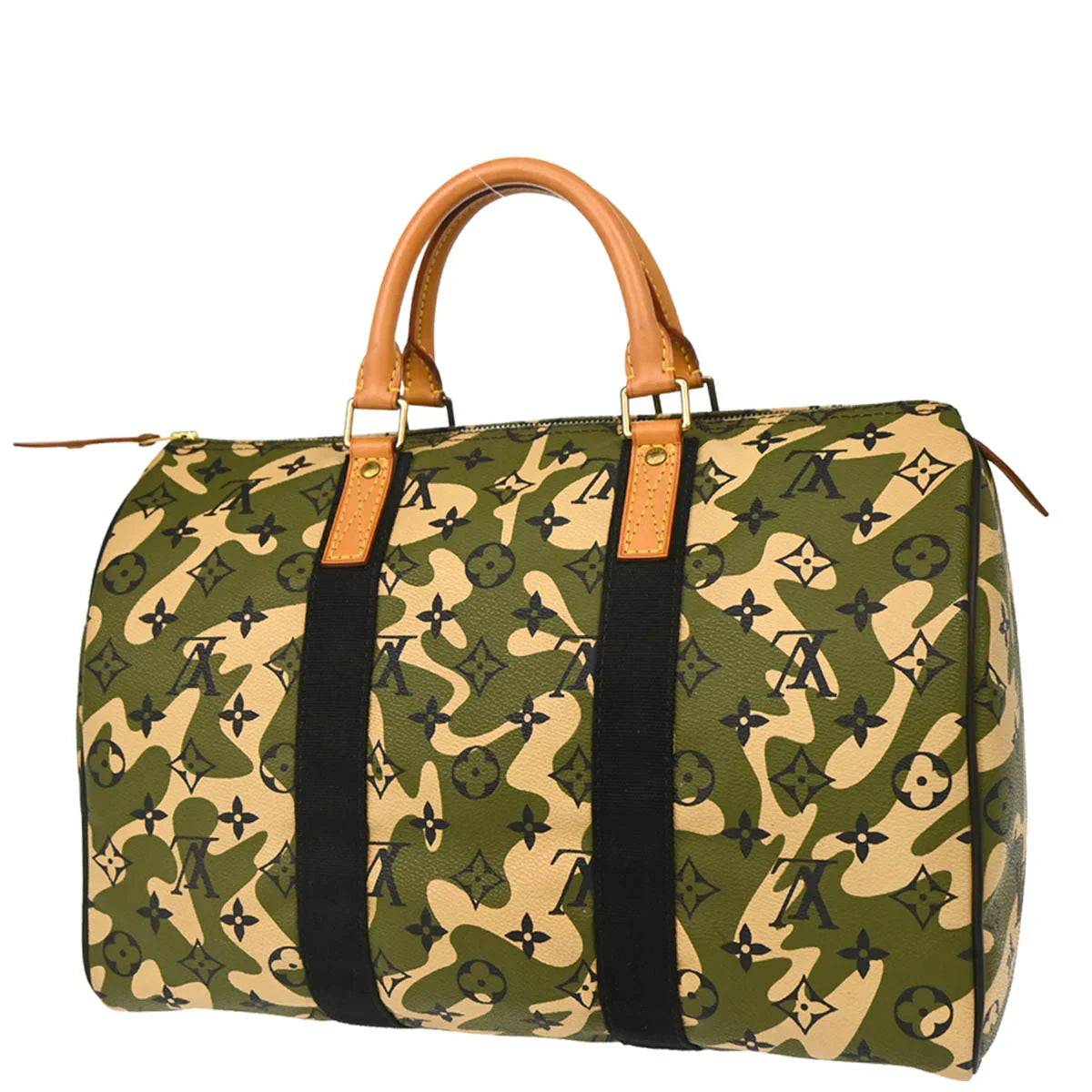 Louis Vuitton 2008 Green Monogramouflage 35 Handbag M95773