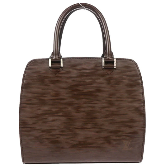 Louis Vuitton 2002 Brown Epi Pont Neuf Handbag M5205D