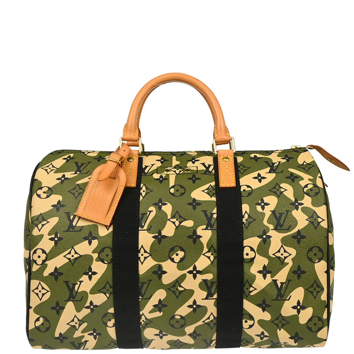 Louis Vuitton 2008 Green Monogramouflage 35 Handbag M95773
