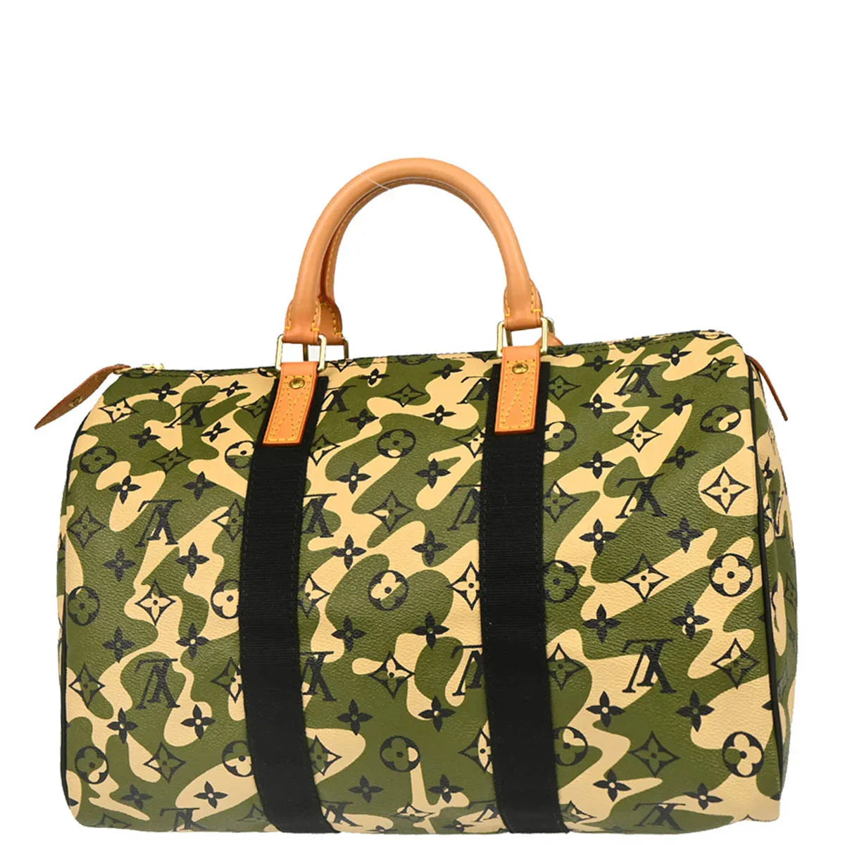 Louis Vuitton 2008 Green Monogramouflage 35 Handbag M95773