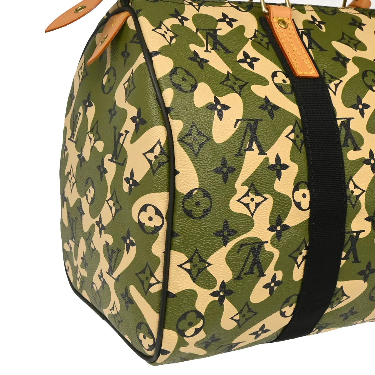 Louis Vuitton 2008 Green Monogramouflage 35 Handbag M95773