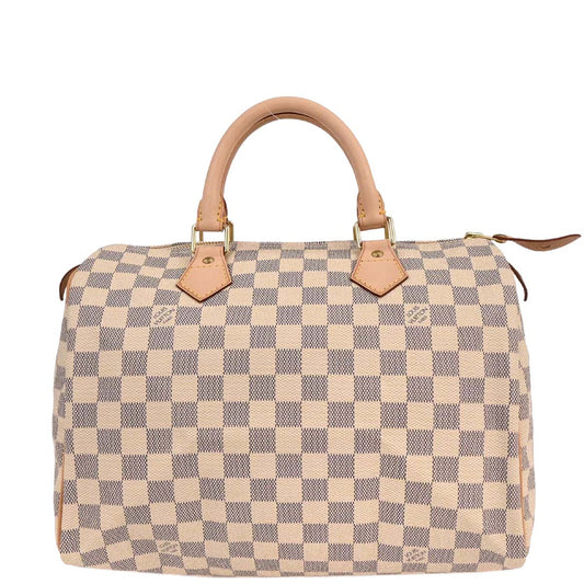 Louis Vuitton 2008 Damier Azur 30 Handbag N41533