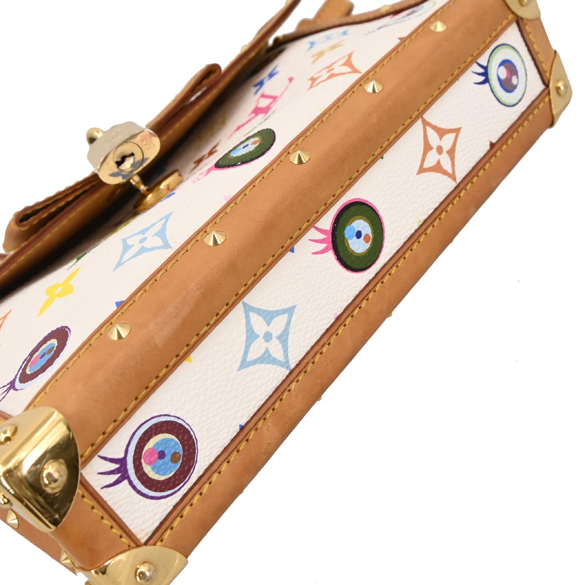 Louis Vuitton 2003 Eye Love Monogram Pochette Eye Miss You M92055