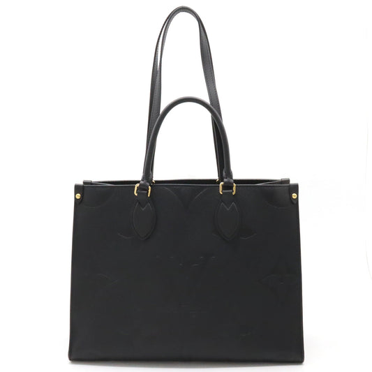 LOUIS VUITTON Louis Vuitton Monogram Emplant Onzago MM Tortoise Handbag 2WAY Shoulder Noir Black M45595