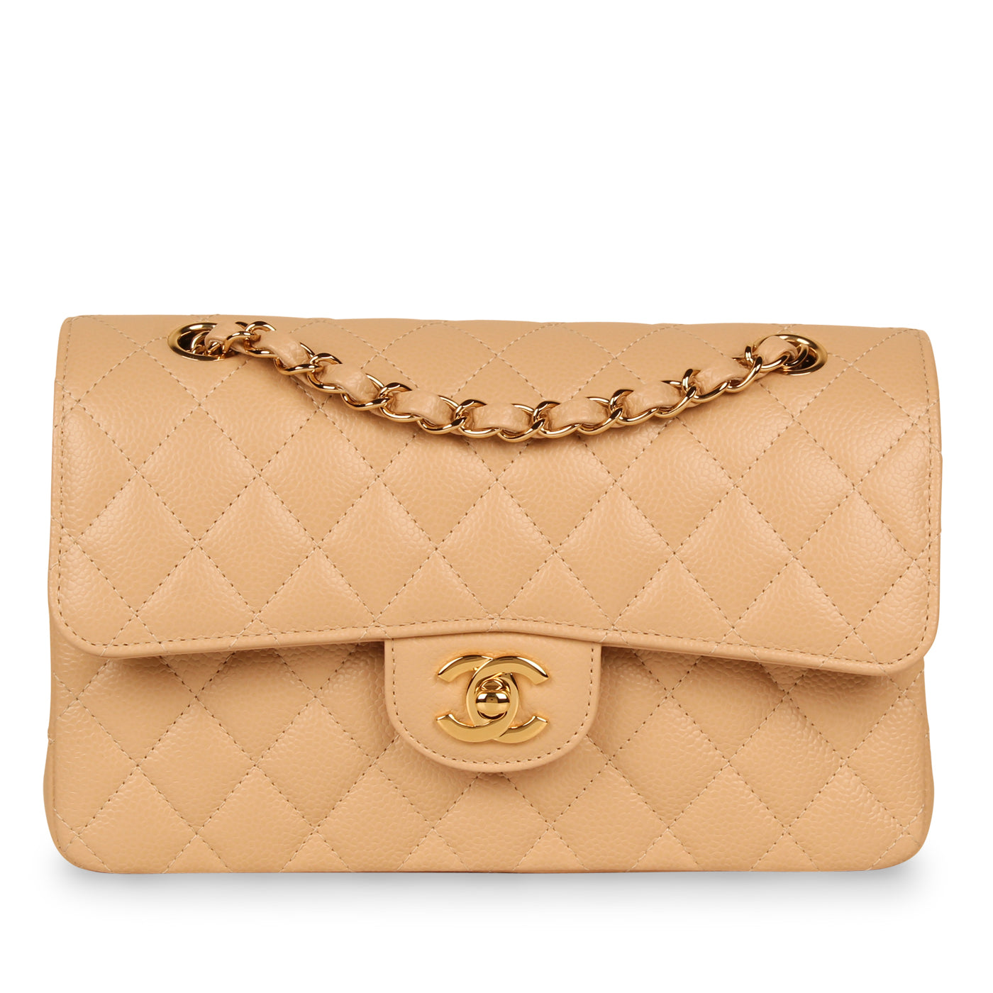 Chanel Classic Flap Lambskin Black Shoulder Bag Style 260