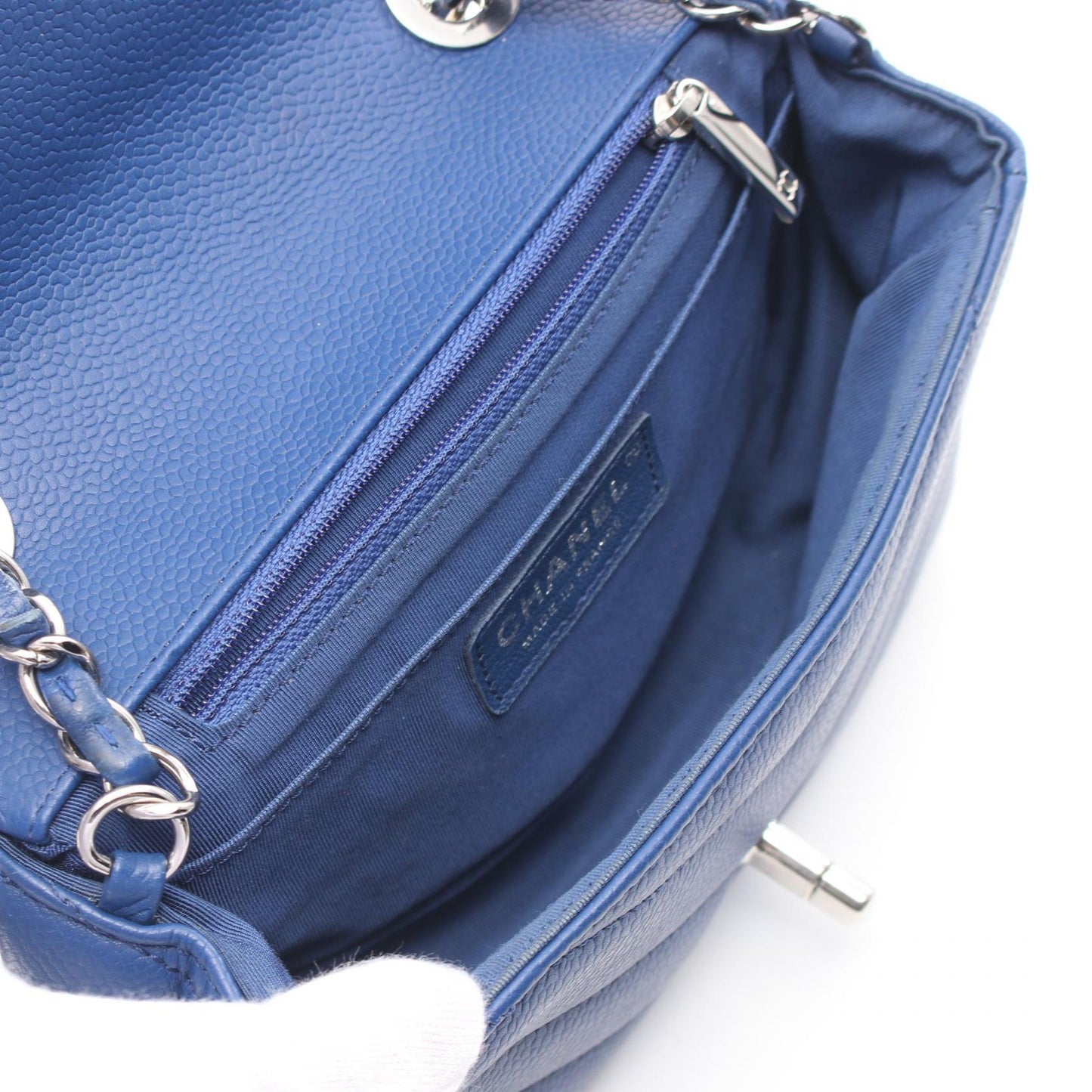 Chanel Chevron V Stitch Shoulder Bag - Rovelle Bags