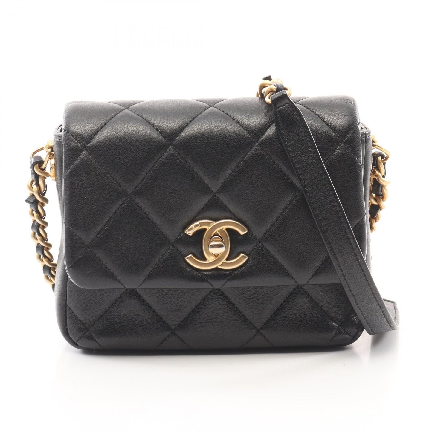 Chanel Matelassé Lambskin Shoulder Bag