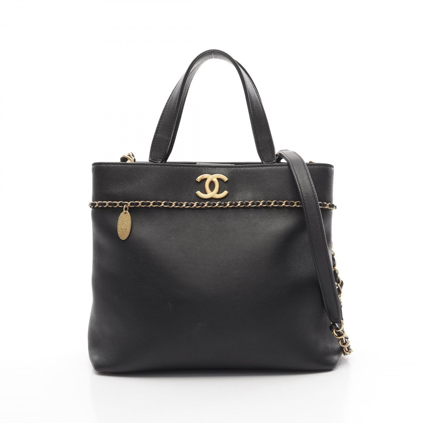 Chanel Coco Matelassé Grained Calfskin Shoulder Bag