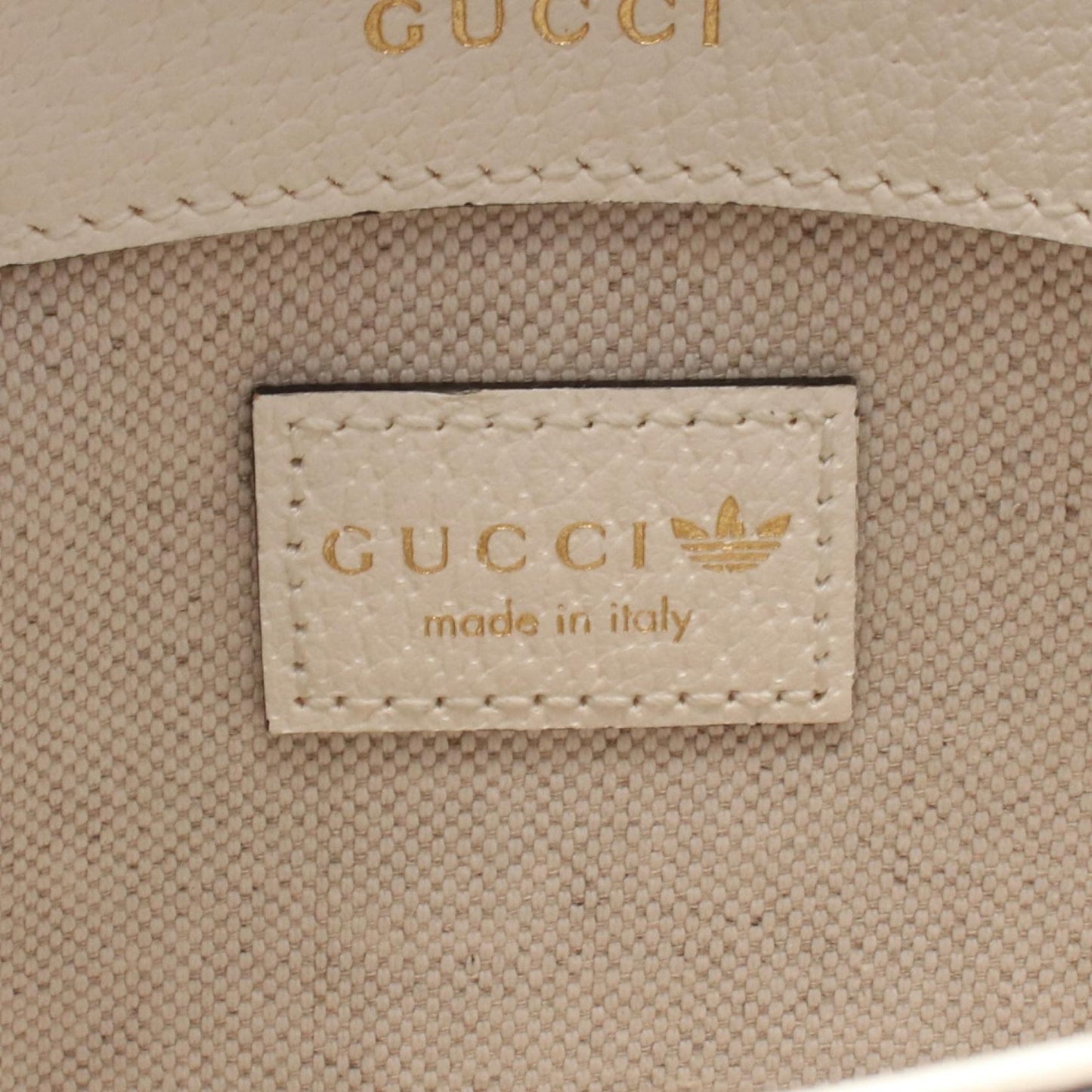 Gucci GUCCI Ã— adidas Horsebit 1955 Leather Shoulder Bag