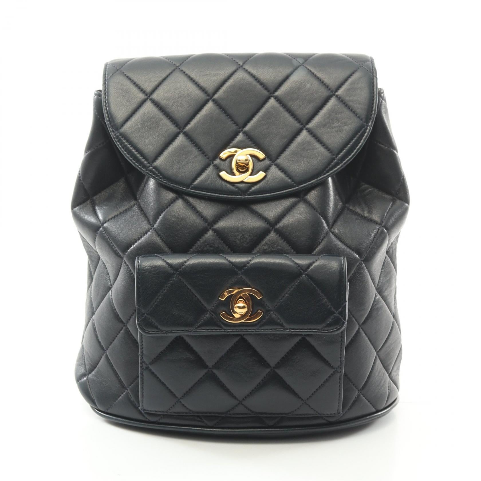 Chanel Matelasse Lambskin Backpack Backpack - Rovelle Bags