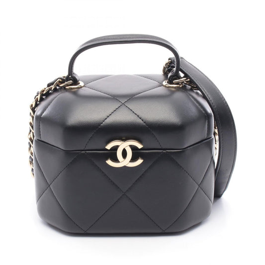Chanel Matelasse Small Vanity Leather Shoulder Bag