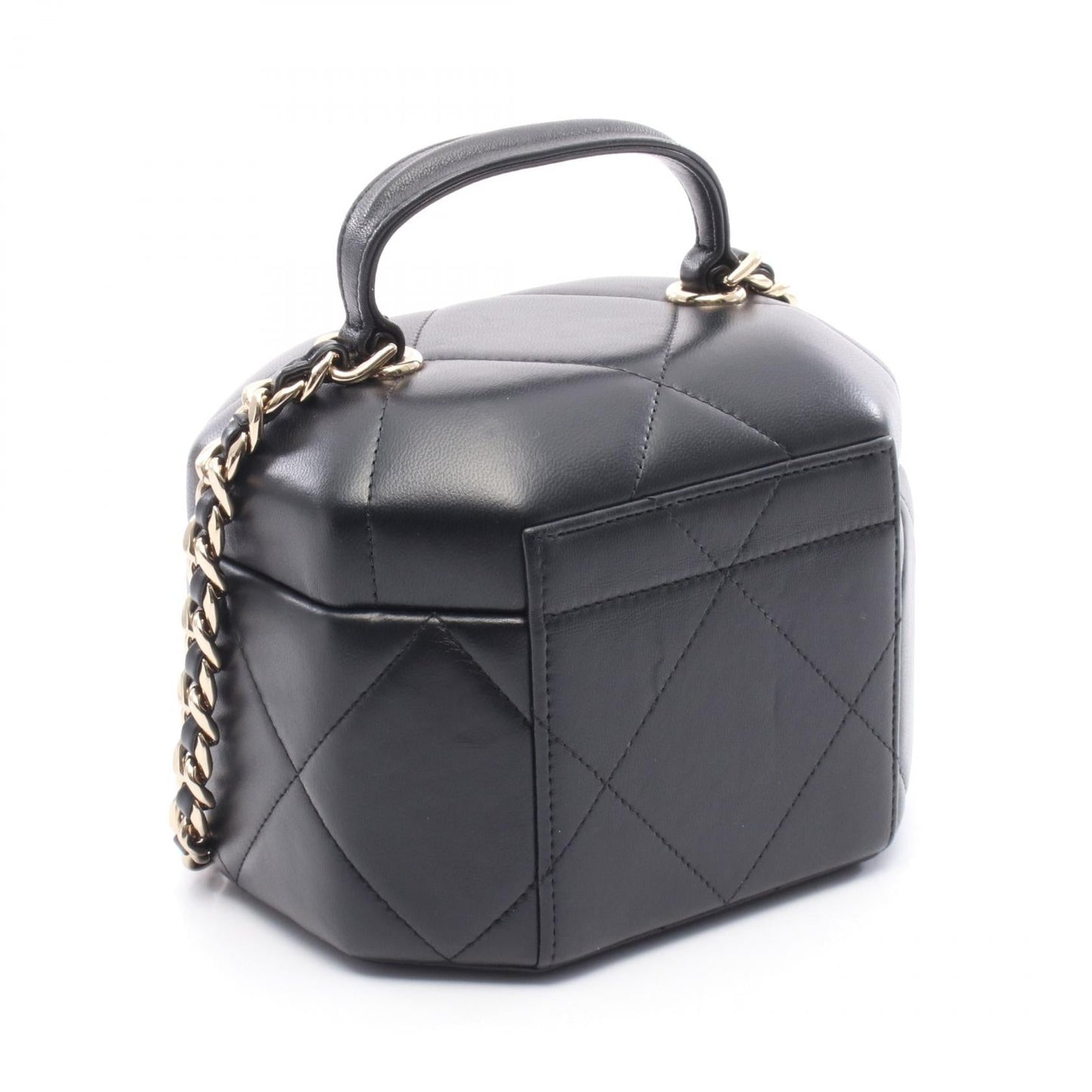 Chanel Matelasse Small Vanity Leather Shoulder Bag