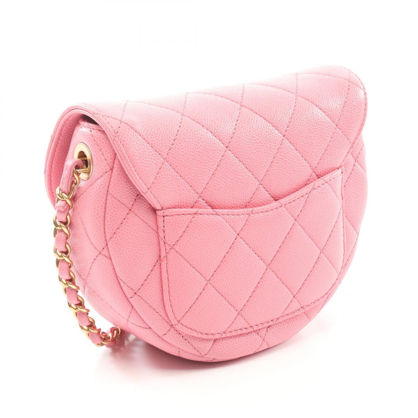 Chanel Matelassé Caviar Skin Messenger Bag