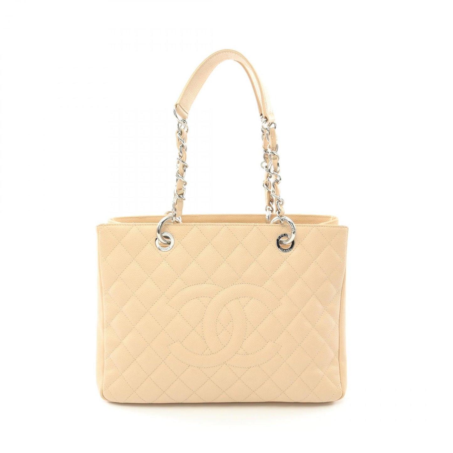 Chanel Matelasse Grained Calfskin Tote Bag
