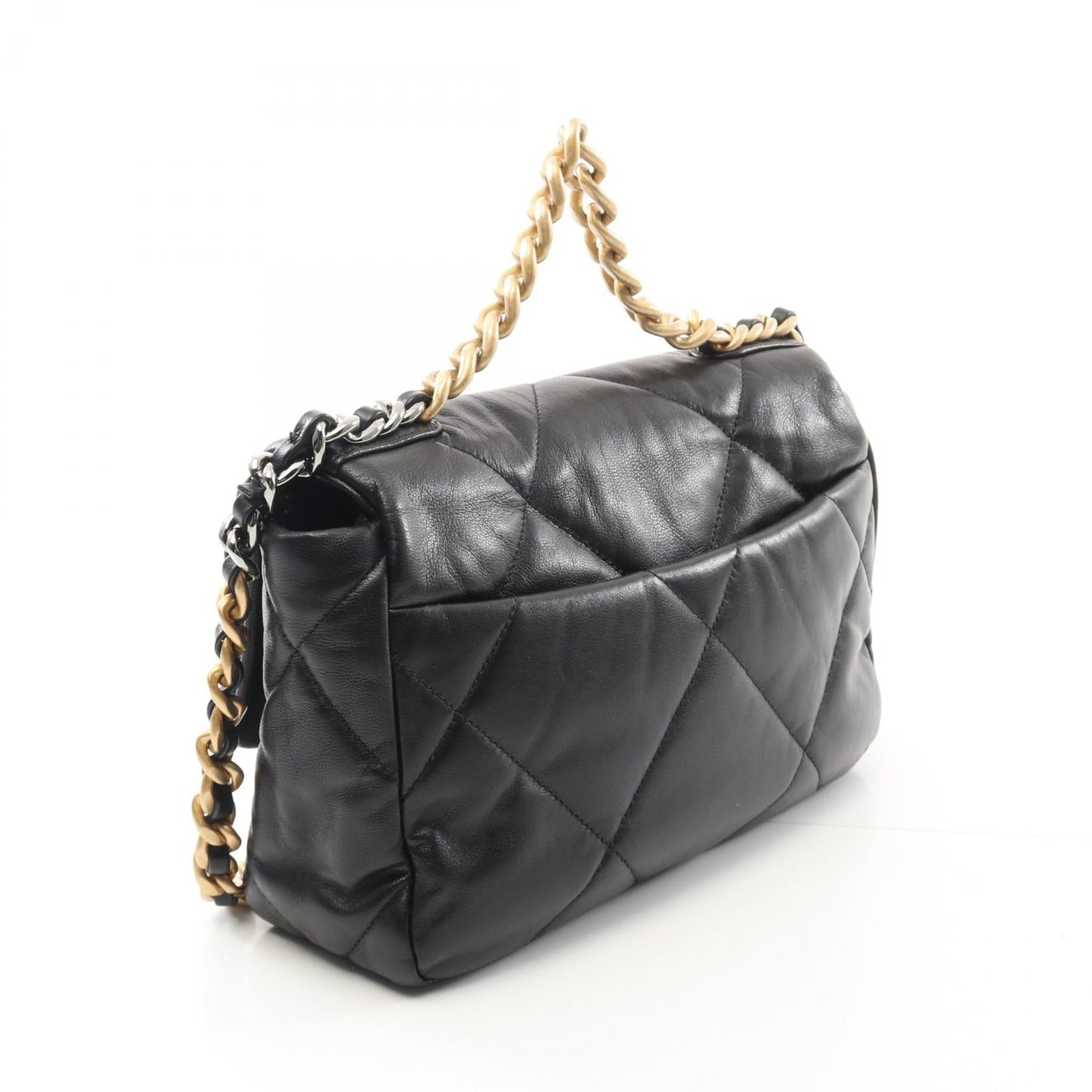 Chanel 19 Matelassé Lambskin Shoulder Bag