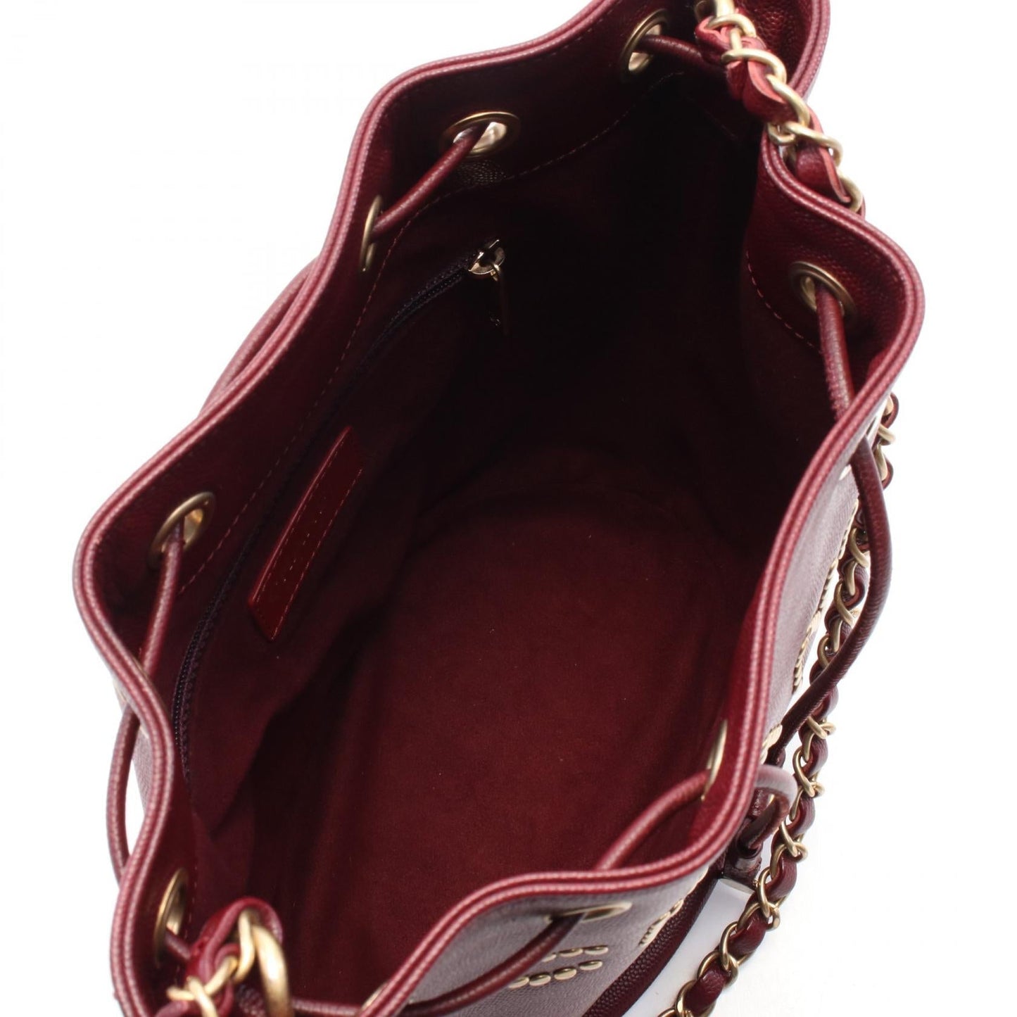 Chanel Deauville Caviar Skin Shoulder Bag
