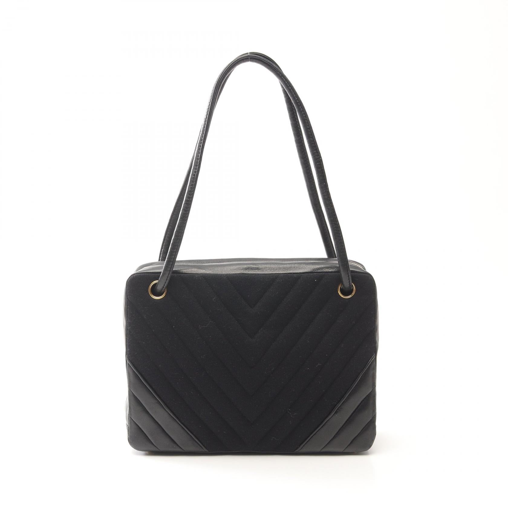 Chanel Chevron V Stitch Shoulder Bag - Rovelle Bags