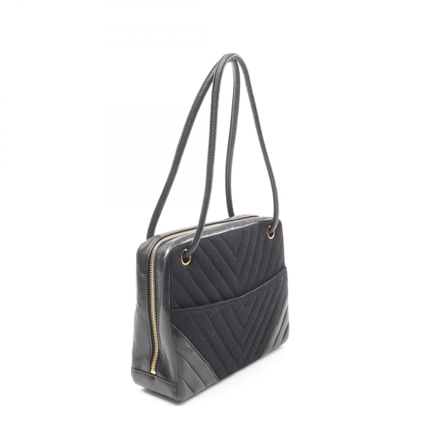 Chanel Chevron V Stitch Shoulder Bag - Rovelle Bags