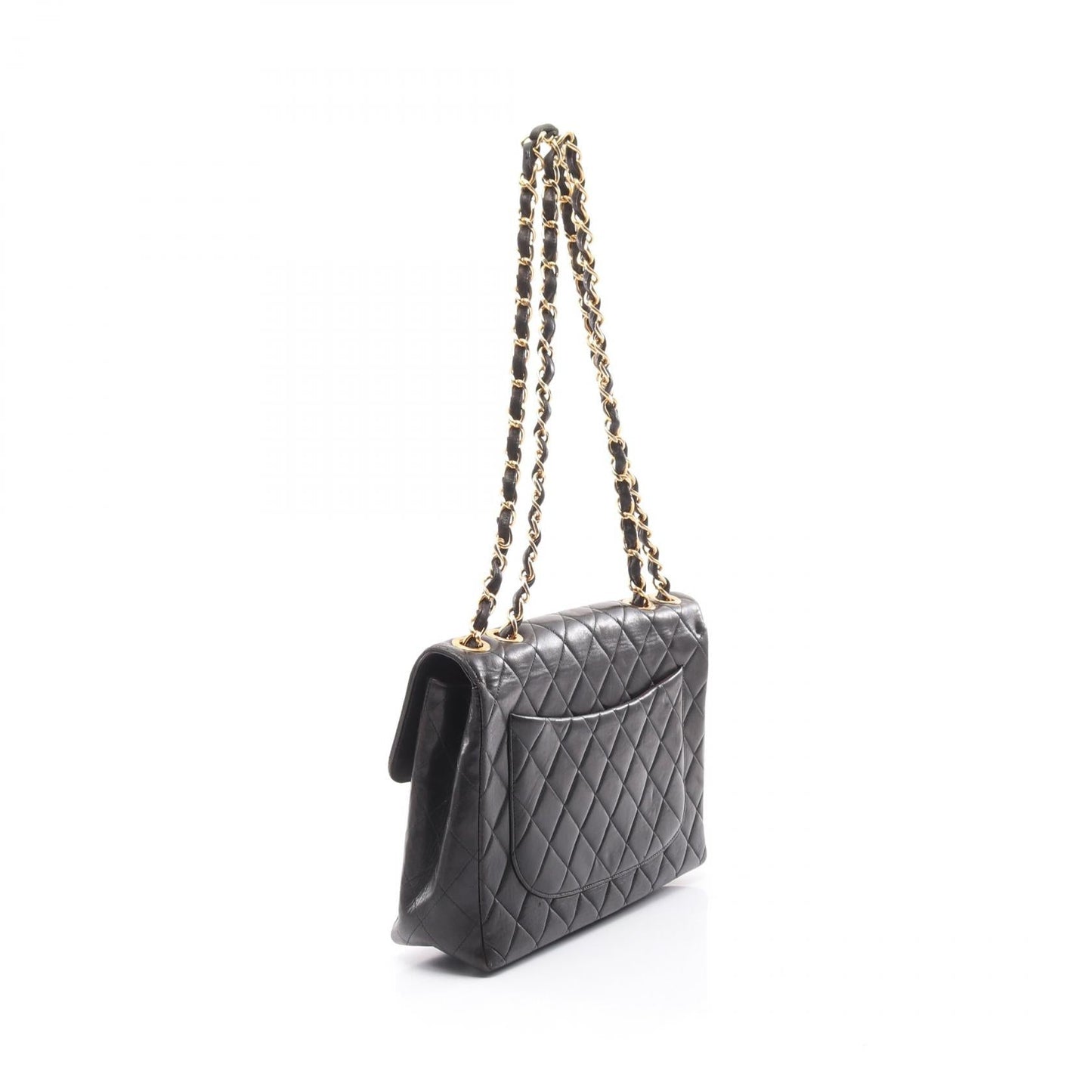 Chanel Deauville Matelasse Lambskin Shoulder Bag