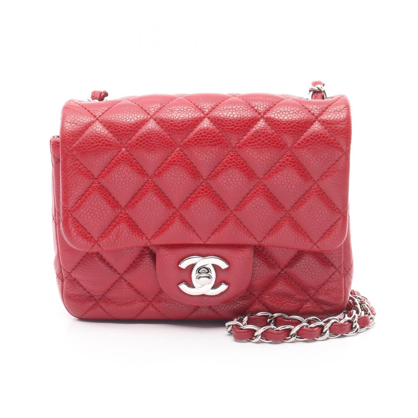 Chanel Mini Matelassé Grained Calfskin Shoulder Bag