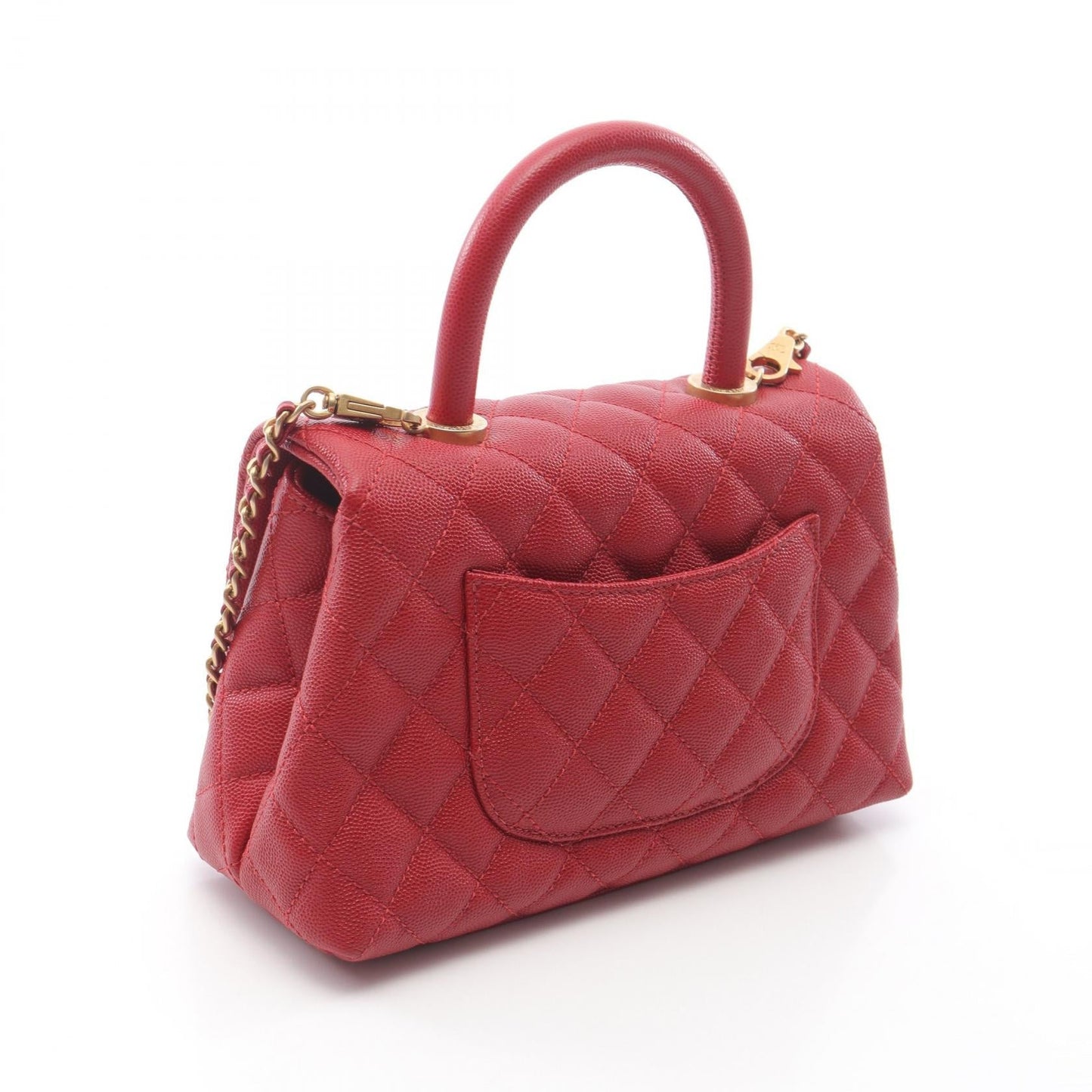 Chanel Coco Handle Caviar Handbag