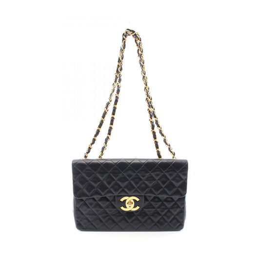 Chanel Deauville Matelasse Lambskin Shoulder Bag
