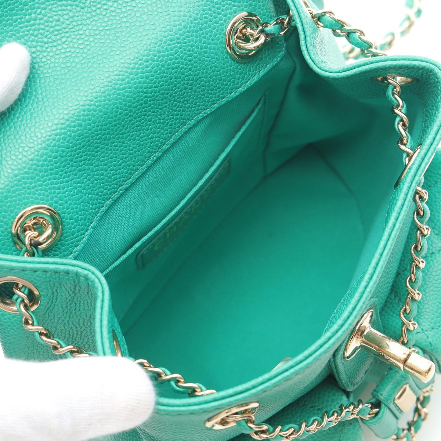Chanel Matelasse Caviar Skin Backpack