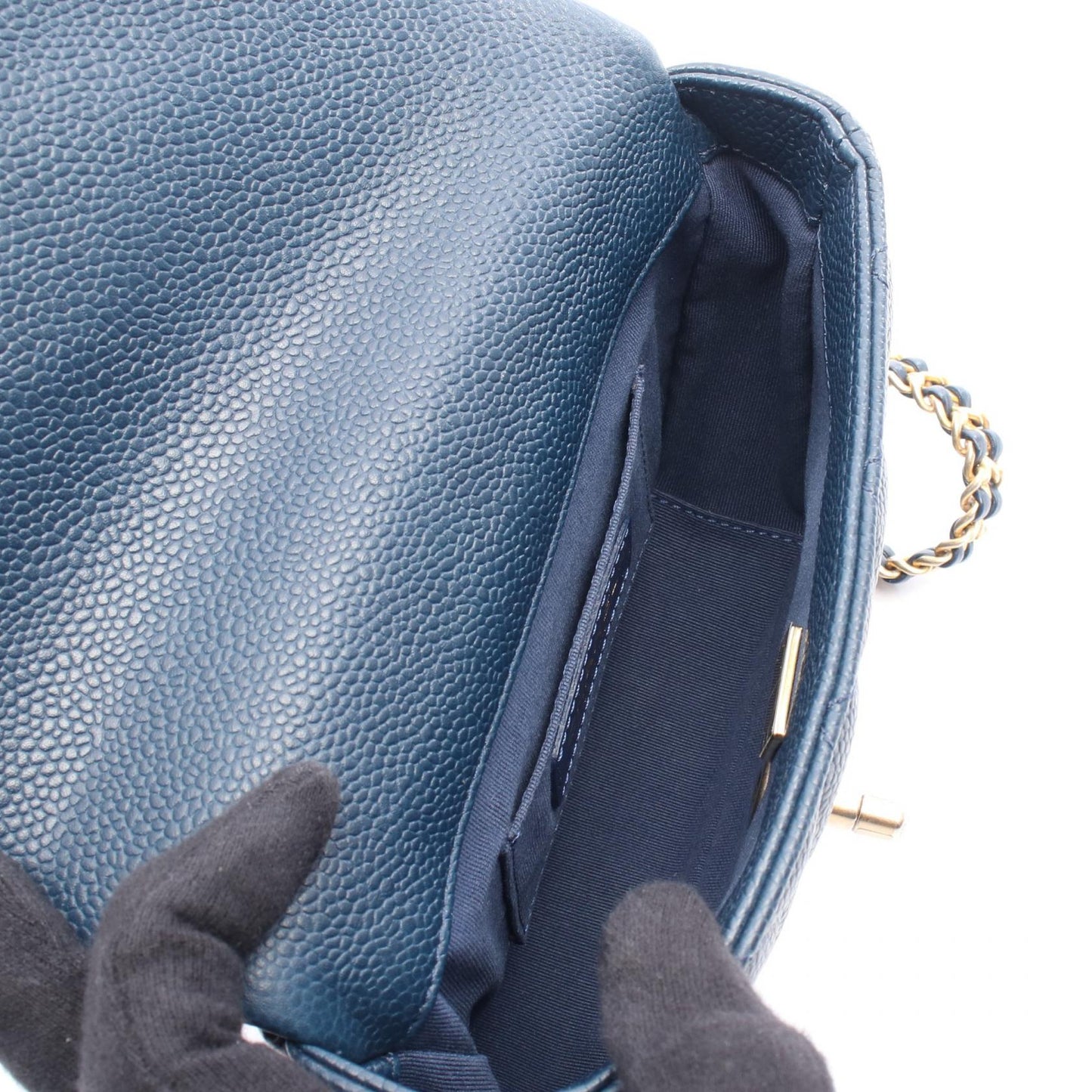 Chanel Matelasse Caviar Skin Shoulder Bag