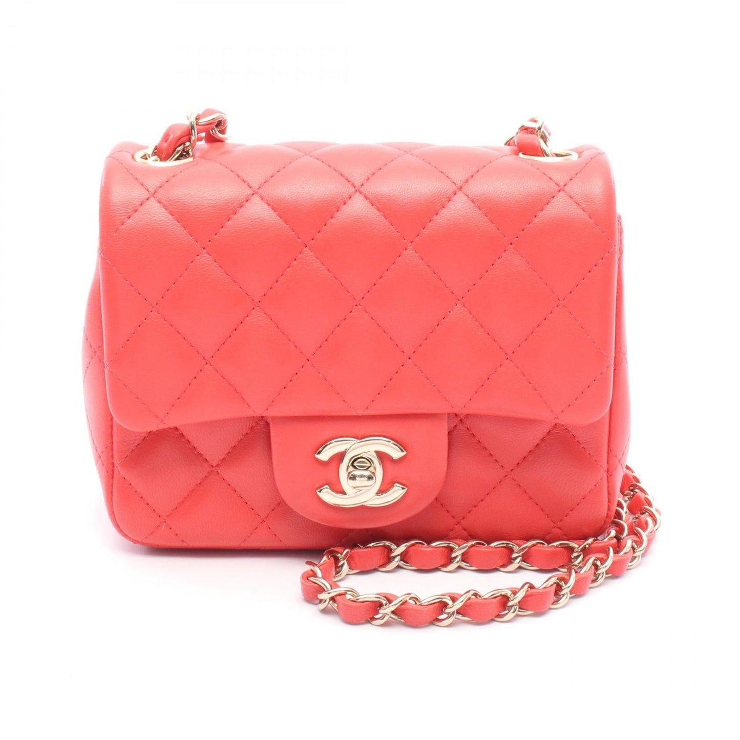 Chanel Mini Matelassé Leather Shoulder Bag
