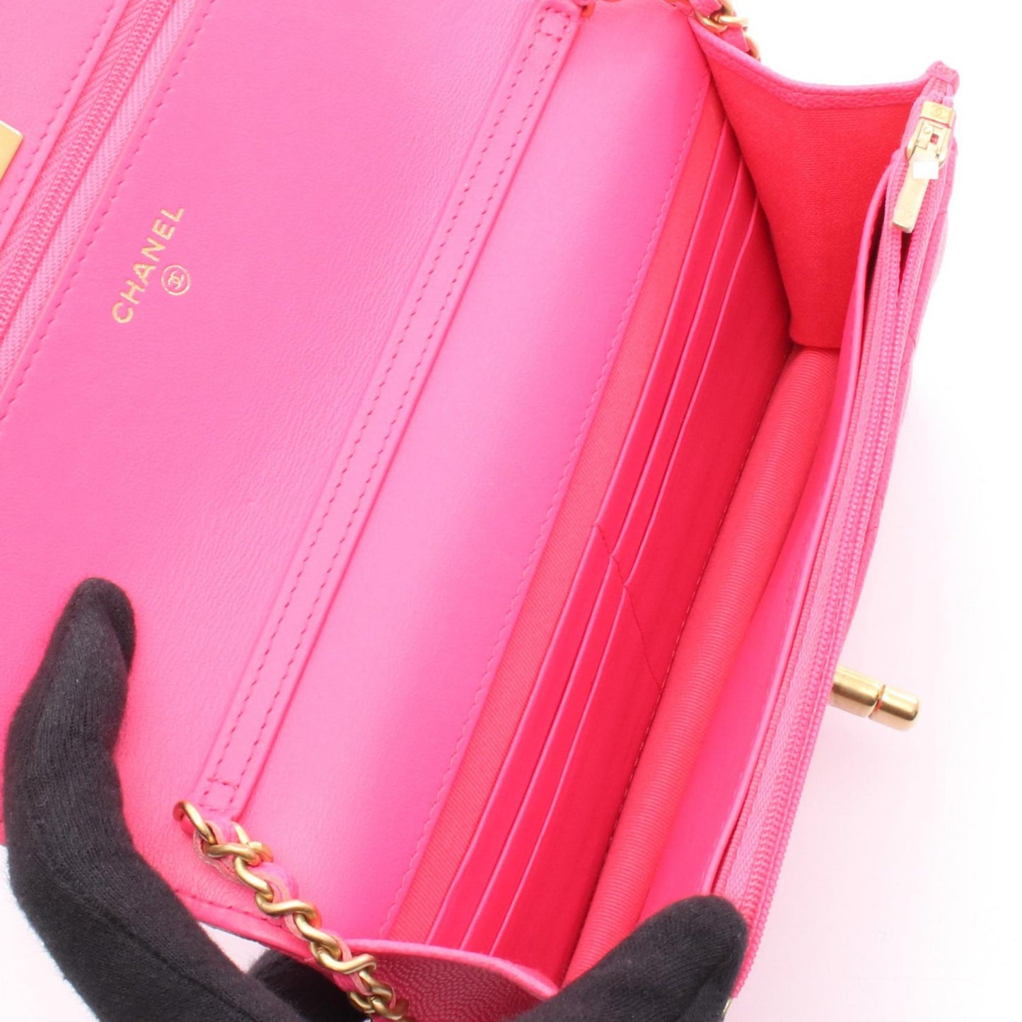 Chanel Matelassé Caviar Skin Shoulder Bag