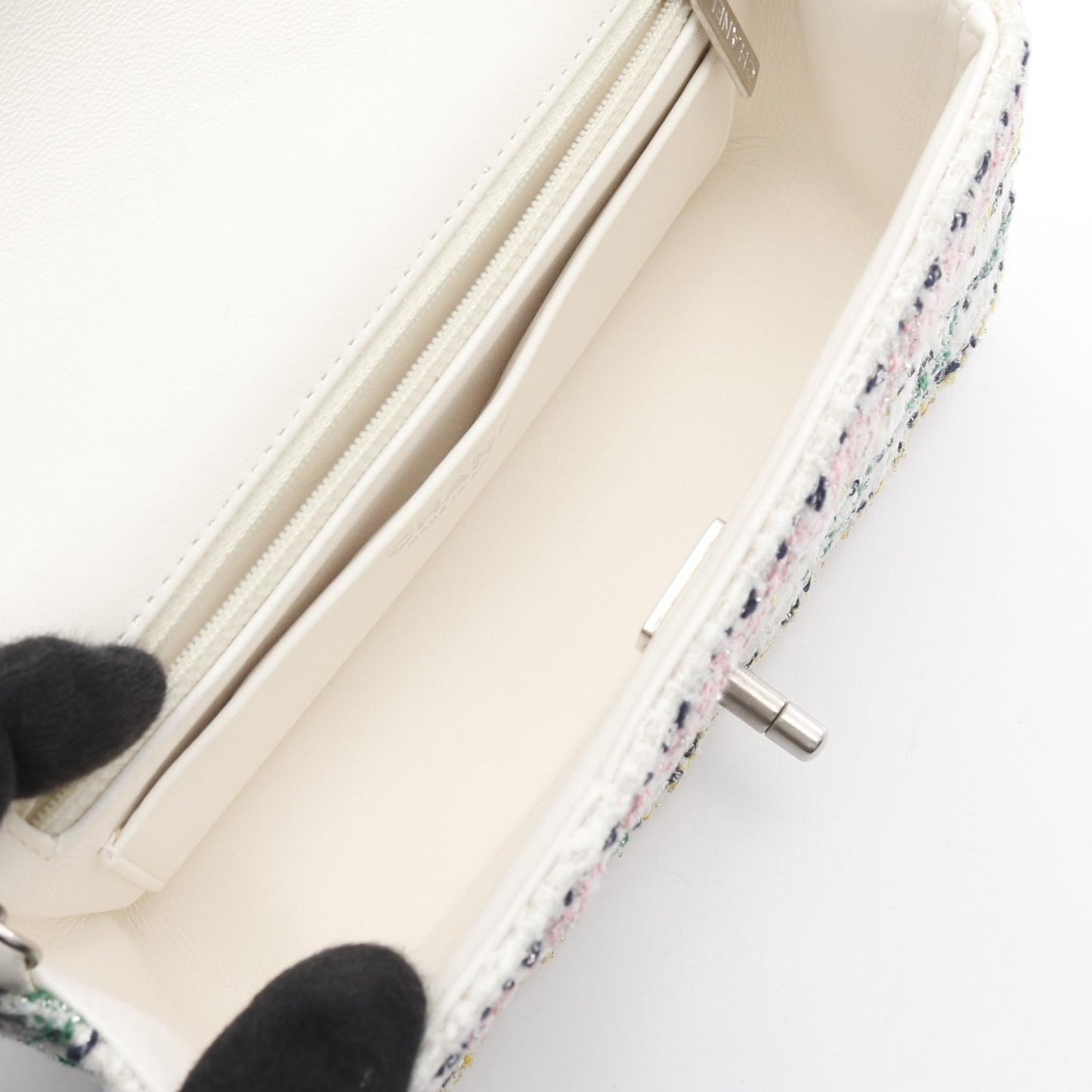 Chanel Matelassé Fabric Shoulder Bag
