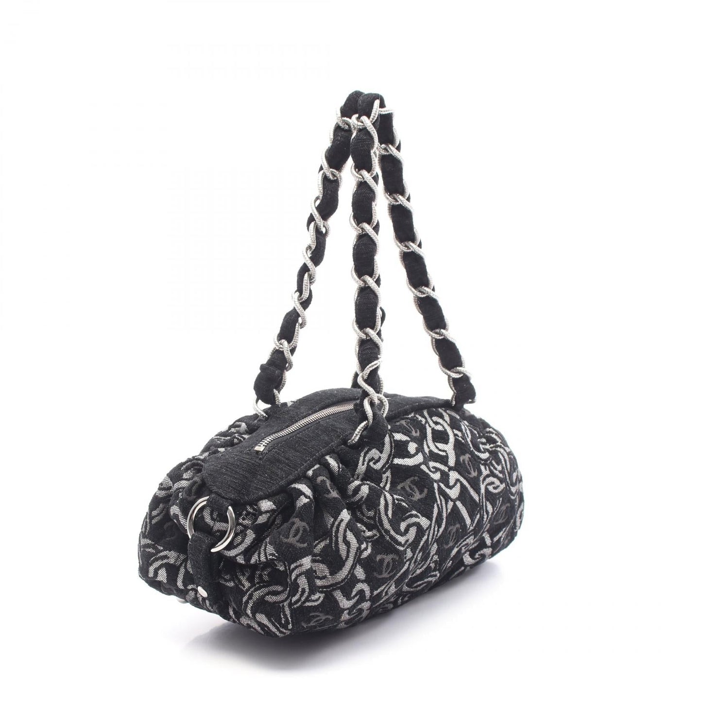 Chanel Coco Fabric Handbag