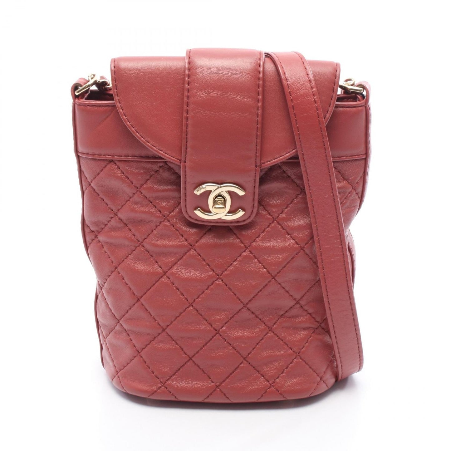 Chanel Matelassé Lambskin Shoulder Bag